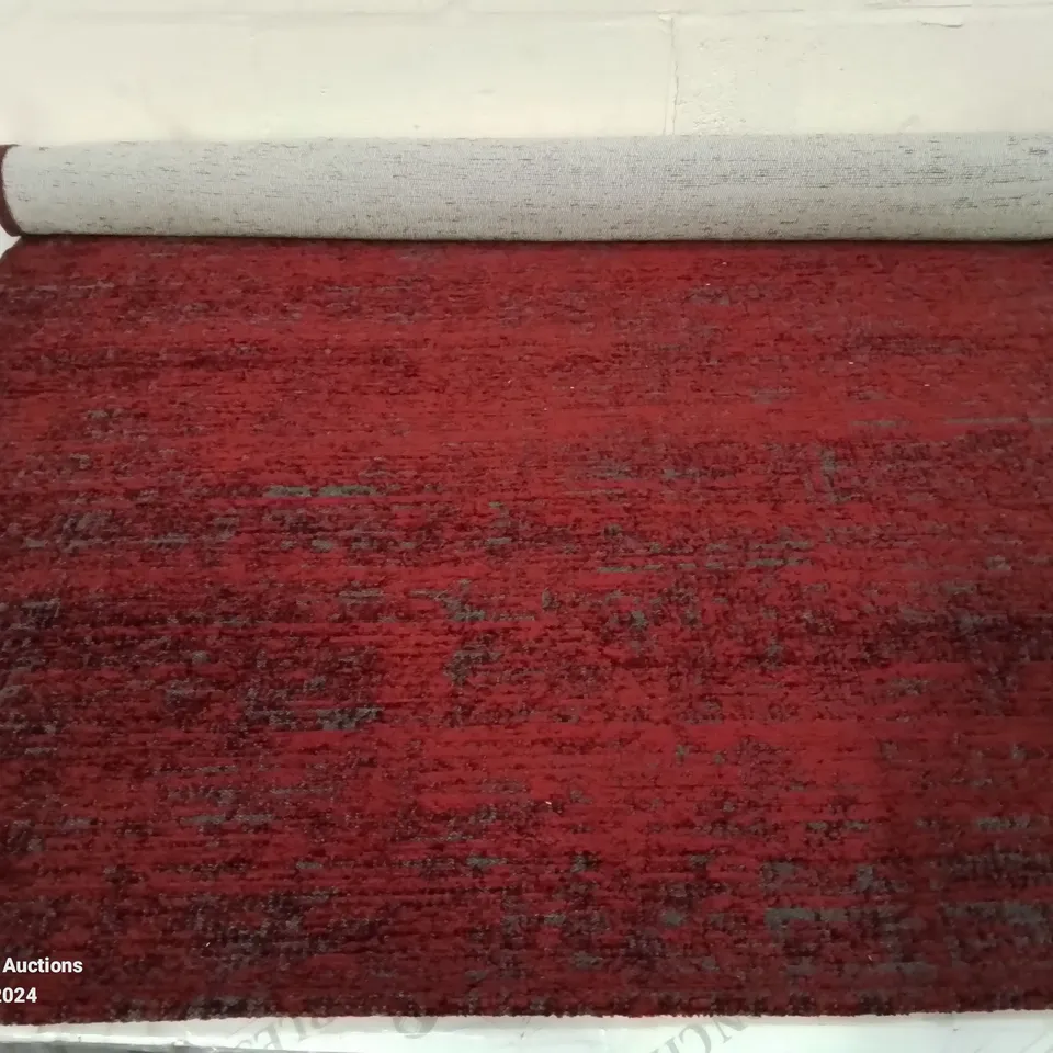 BRAND NEW MERINOS 120 X 170CM MARAKESH RED RUG