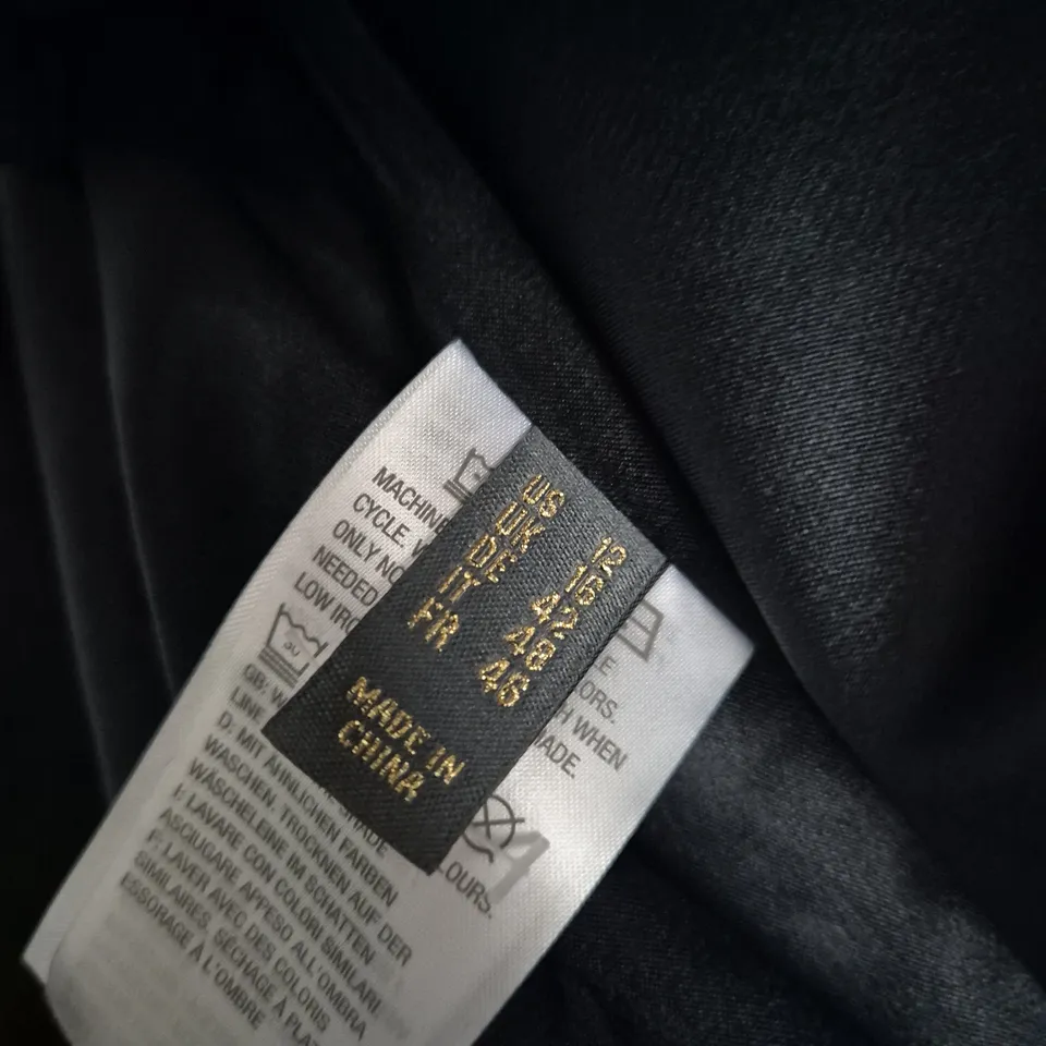 RUTH LANGFORD BLACK TAILORED BLAZER – WOMEN'S SUIT JACKET - UK 16