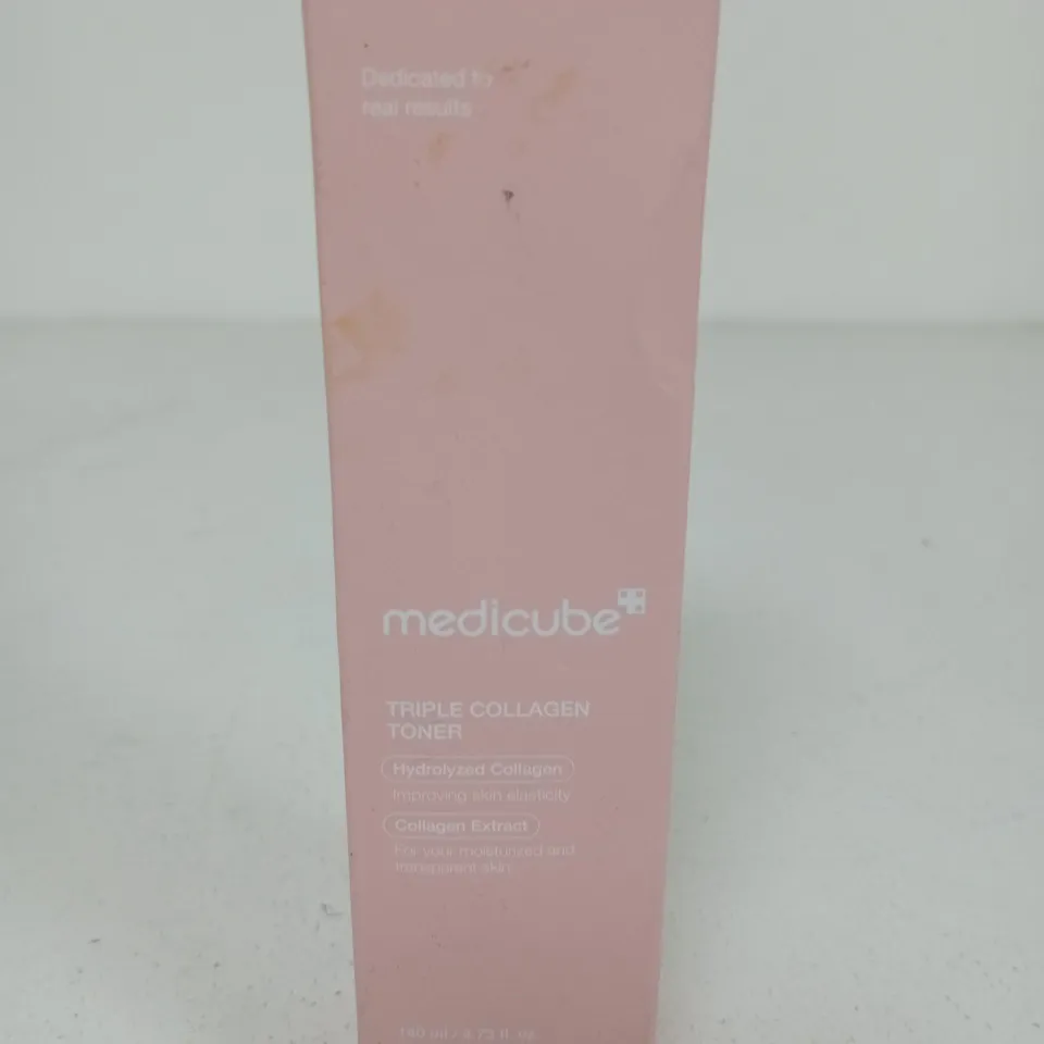 MEDICUBE TRIPLE COLLAGEN TONER – PINK BOX (140 ML)
