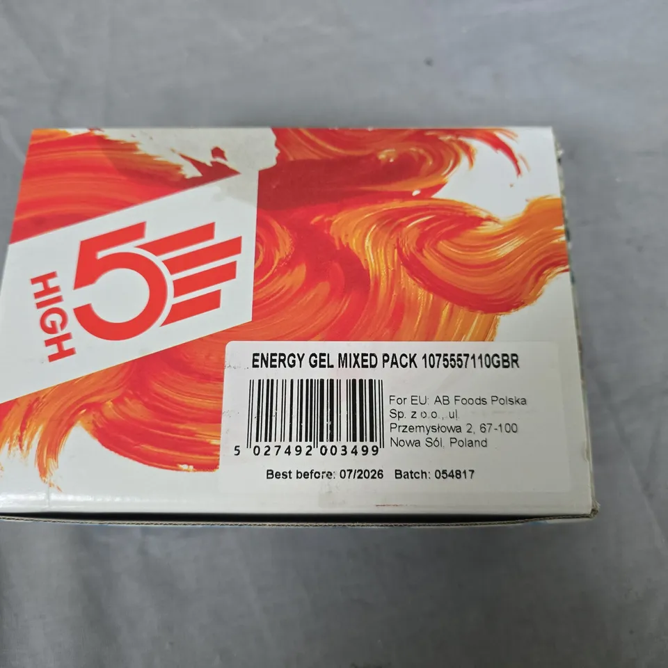 HIGH FIVE ENERGY GEL MIXED PACK