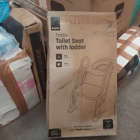 BOXED KEPLIN TODDLER TOILET SEAT WITH LADDER