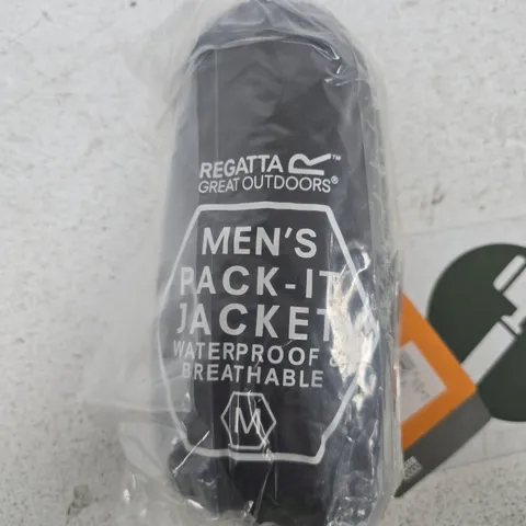 REGATTA GREAT OUTDOORS MEN'S PACK-IT JACKET - M