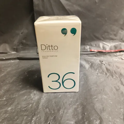 SEALED DITTO FRAGRANCES 36 EAU DE PARFUM 100ML β
