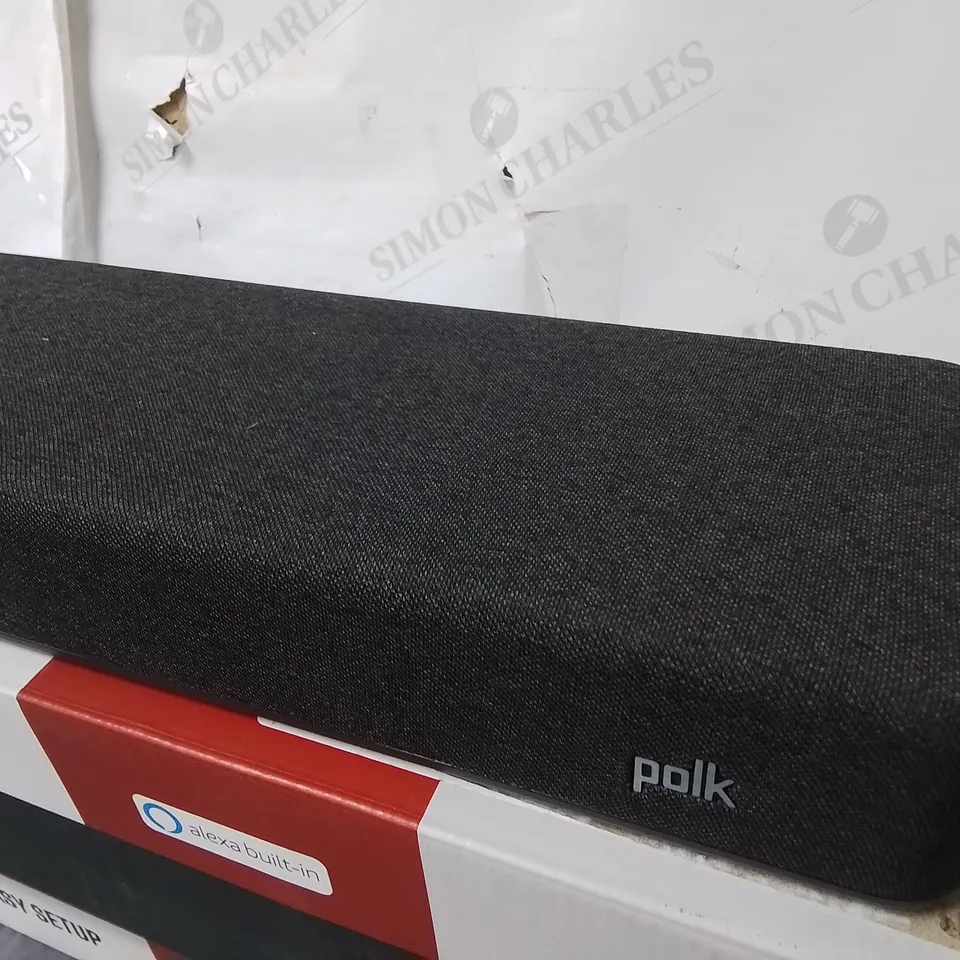 BOXED POLK REACT SOUND BAR 