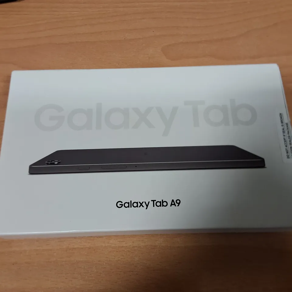 BOXED SAMSUNG GALAXY TAB A9 4GB/64GB IN GRAPHITE - SM-X115