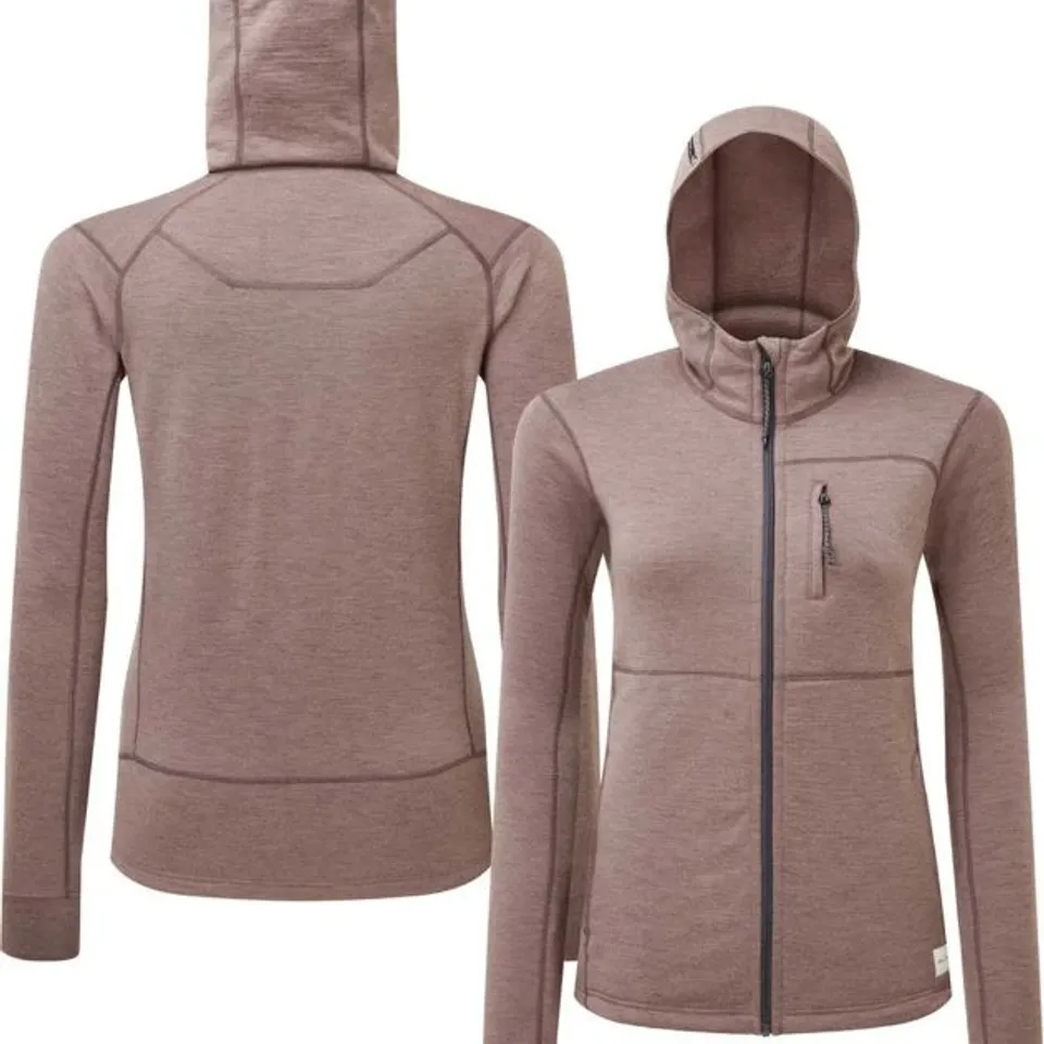 ARTILECT MERINO ELDORADO 310 FULL ZIP MERINO HOODED MID LAYER SIZE SML