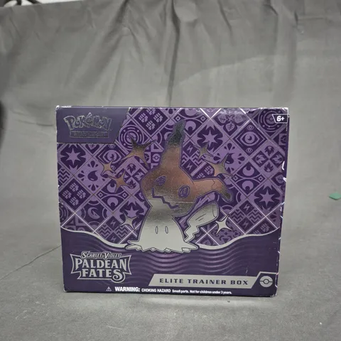 POKEMON SCARLET AND VIOLET PALDEAN FATES - ELITE TRAINER BOX