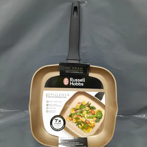 RUSSELL HOBBS OPULENCE 28CM GRIDDLE PAN 