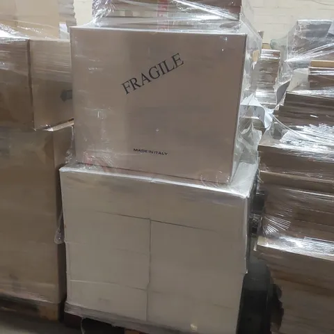 PALLET CONTAINING A LARGE QUANTITY OF ASSORTED BATHROOM FURNITURE PANELS INCLUDING: WH VANITY UNITS ECT