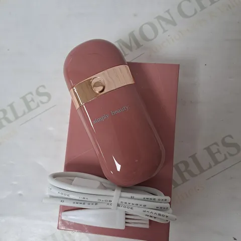 BOXED SIMPLY BEAUTY HAIRPOD DUAL HAIR REMOVER IN PINK