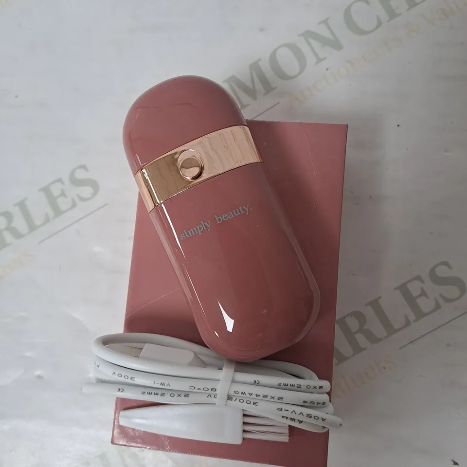 BOXED SIMPLY BEAUTY HAIRPOD DUAL HAIR REMOVER IN PINK