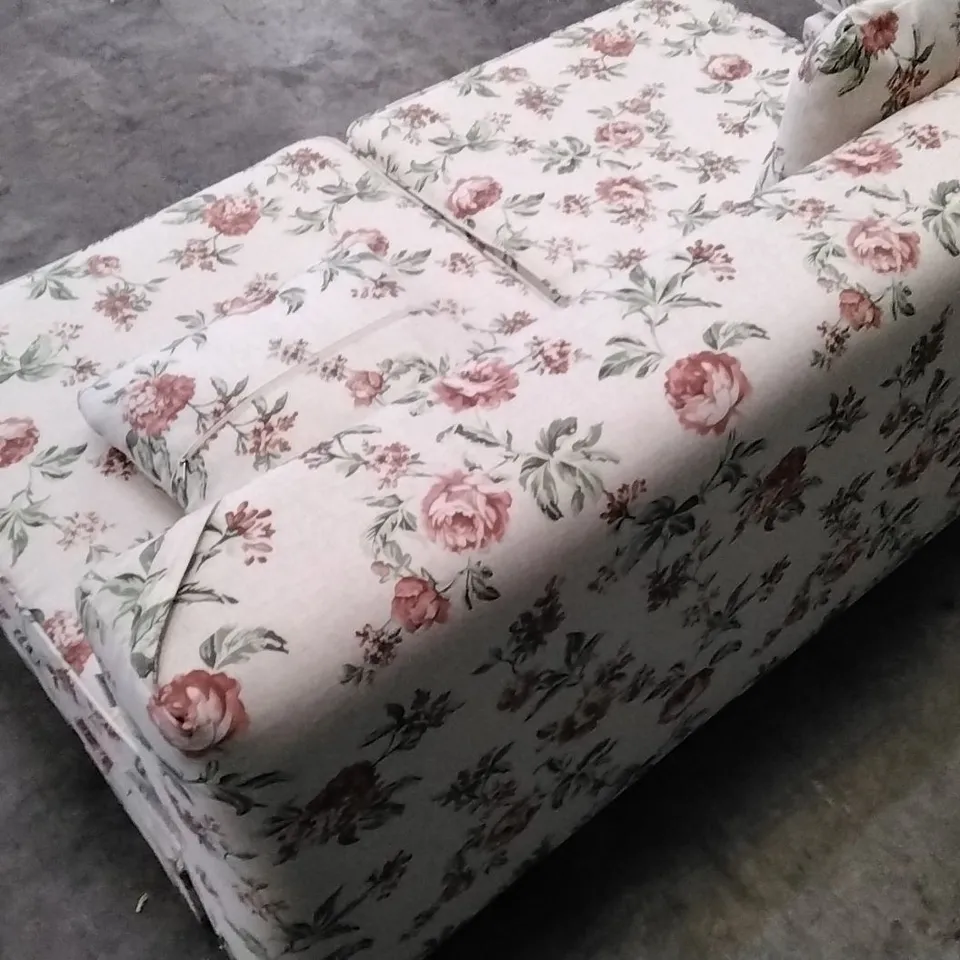 DESIGNER 2 SEATER FLORAL PATTERNED SOFABED