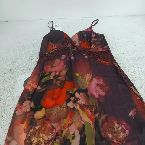 TED BAKER LONDON WOMEN’S FLORAL PRINT DRESS, UK 12