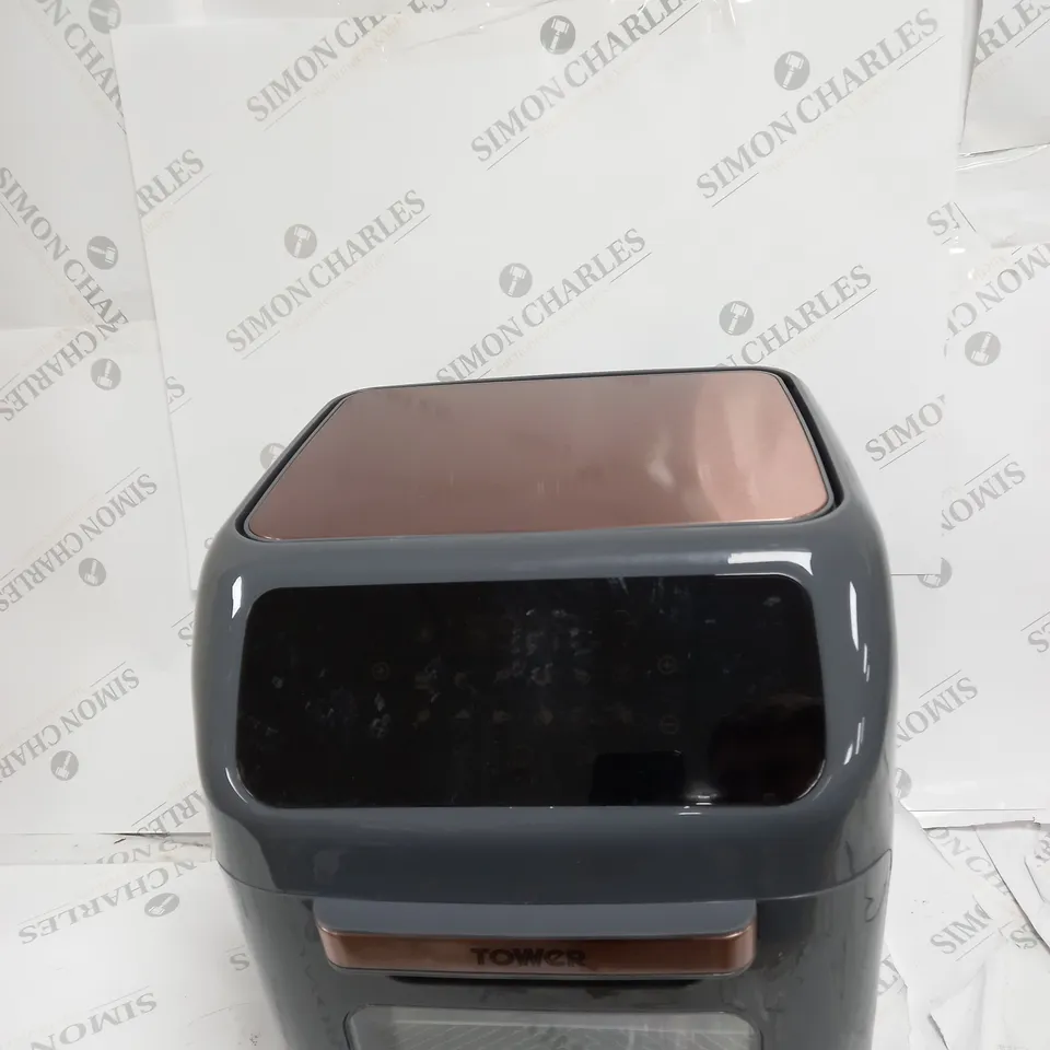 BOXED TOWER VORTEX T17064 AIR FRYER OVEN 12L - ROSE GOLD/GREY