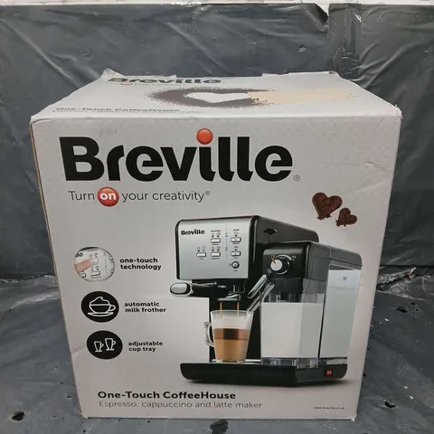 BOXED BREVILLE ONE-TOUCH COFFEE MACHINE 