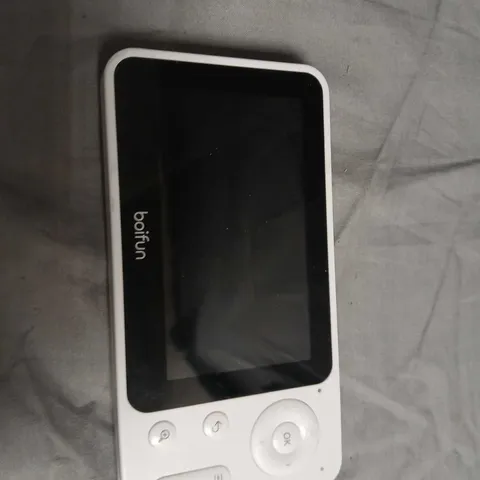 BOIFUN VIDEO MONITOR HANDHELD – WHITE, BUILT-IN SCREEN AND CONTROL PAD