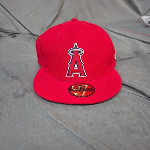LOS ANGELES ANGELS RED NEW ERA 59FIFTY CAP