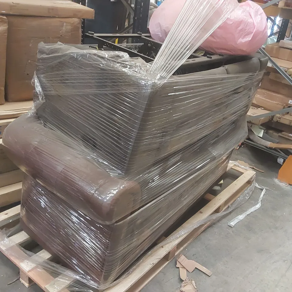PALLET CONTAINING 2x SOFA PARTS ECT