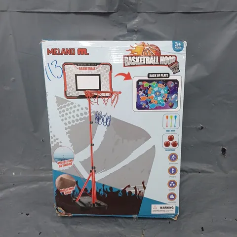 BOXED MELAND BASKETBALL HOOP FOR KIDS