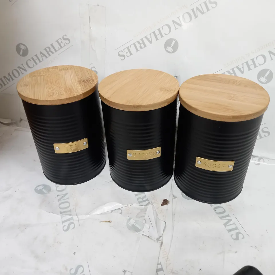 TYPHOON TEA AND COFFEE JARS  RRP £37.99