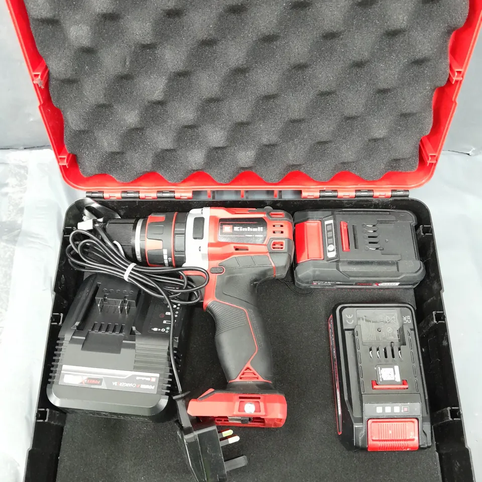 EINHELL EXPERT PLUS BRUSHLESS CORDLESS DRILL 