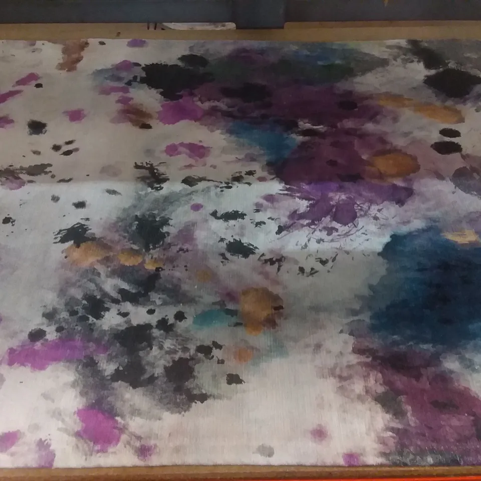 EKOHALI CRAFT RUG - MULTI SPLATTER 