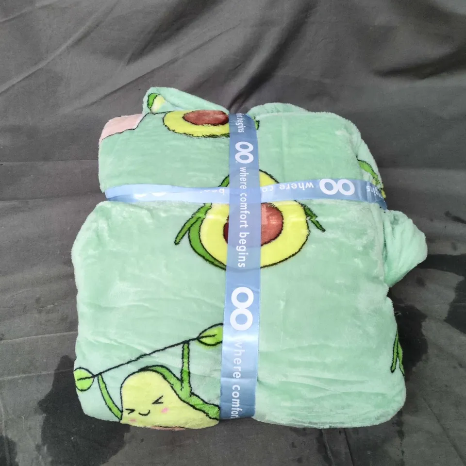 THE OODIE AVOCADO OVERSIZED BLANKET HOODIE