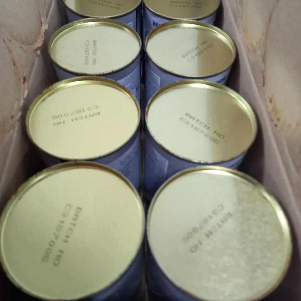 BOX OF 24 METALLIC PAINT IN BRIGHT SILVER
