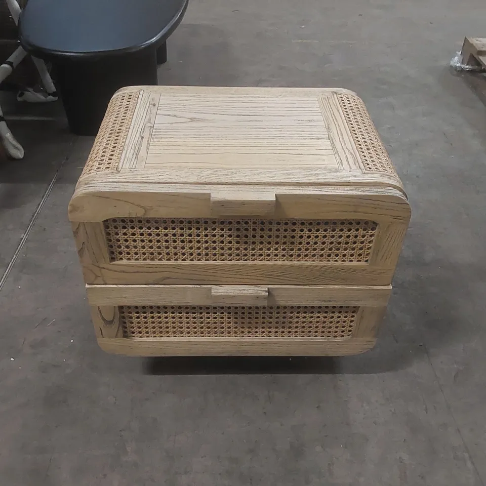 DESIGNER WOODEN BEDSIDE TABLE