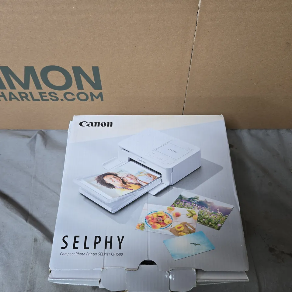 CANON SELPHY CP1500 COMPACT PHOTO PRINTER – BOXED