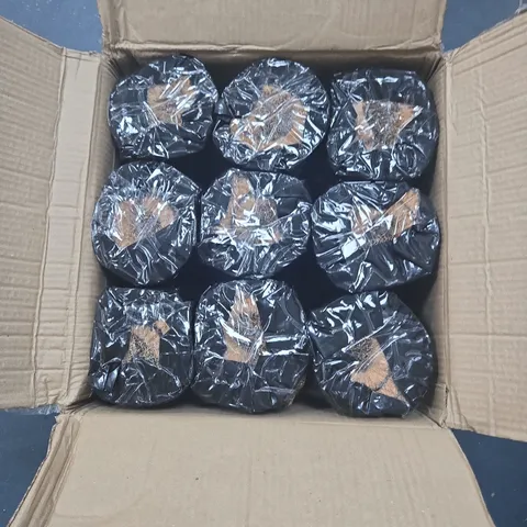 BOX OF APPROXIMATELY 9 LIVMORE HANDICRAFT DOOR MATS