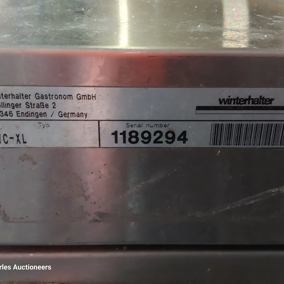 WINTERHALTER DISHWASHER UC-XL