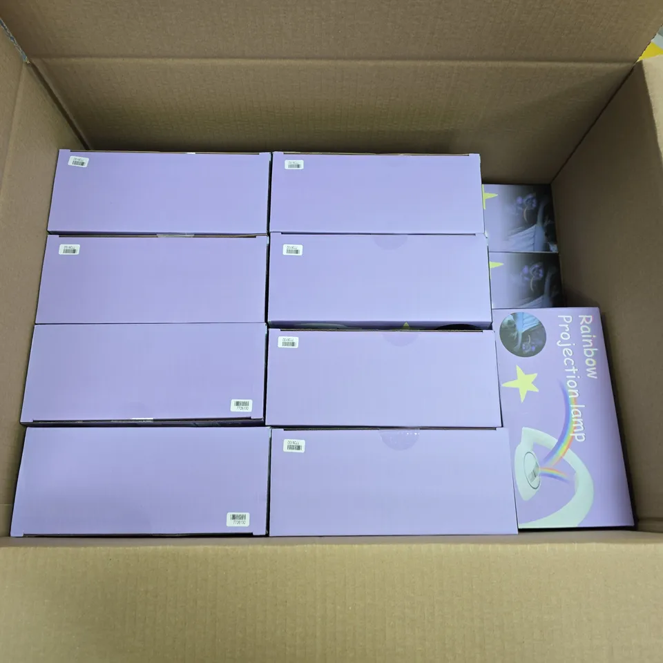 LARGE QUANTITY OF RAINBOW PROJECTION LED LAMP (APPROXIMATELY 25) - COLLECTION ONLY