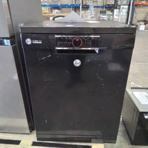 HOOVER HDPN1L390PB FREESTANDING FULL SIZE DISHWASHER, 13 PLACE SETTINGS, 60 CM WIDE, SMART ENABLED, BLACK [ENERGY CLASS F]