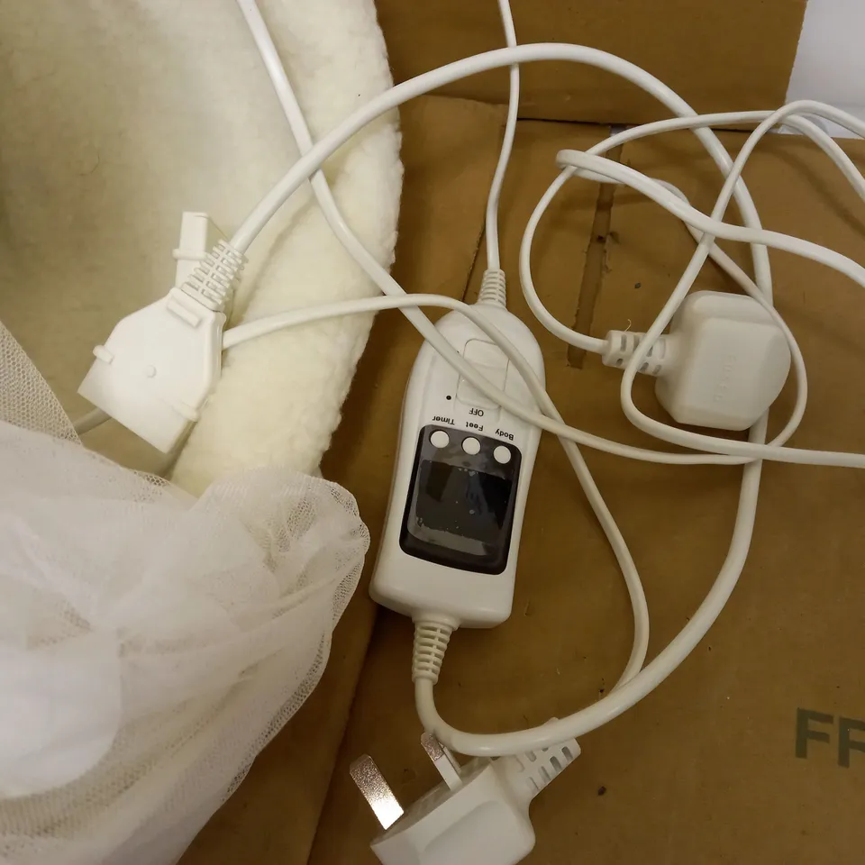 HOMEFRONT ELECTRIC BLANKET DUAL CONTROL KING SIZE