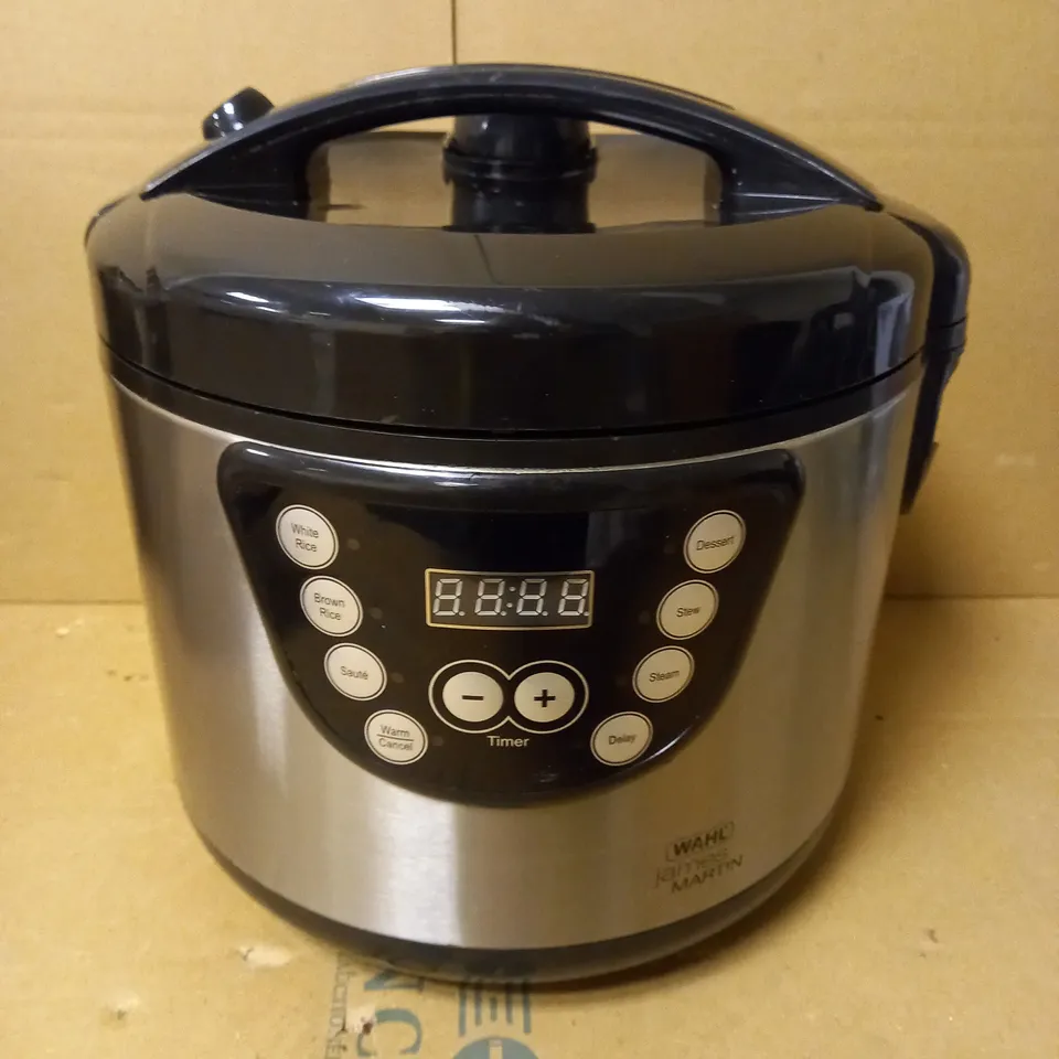 WAHL JAMES MARTIN 6 FUNCTION MULTI COOKER 4L FAMILY SIZE