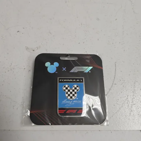 FORMULA 1 X MICKEY MOUSE PIN BADGE