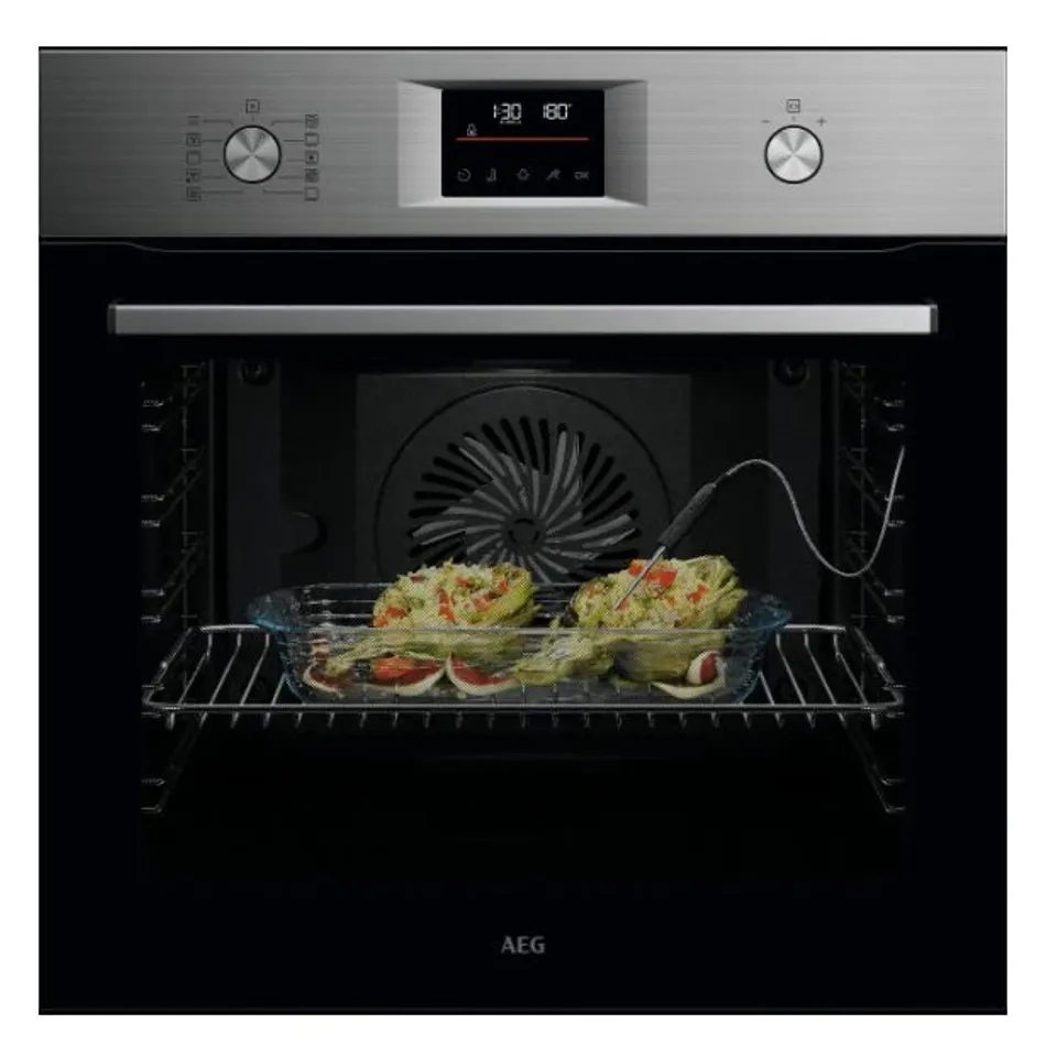 AEG 6000 SENSECOOK® OS6AB50AM BUILT IN ELECTRIC SINGLE OVEN – STAINLESS STEEL