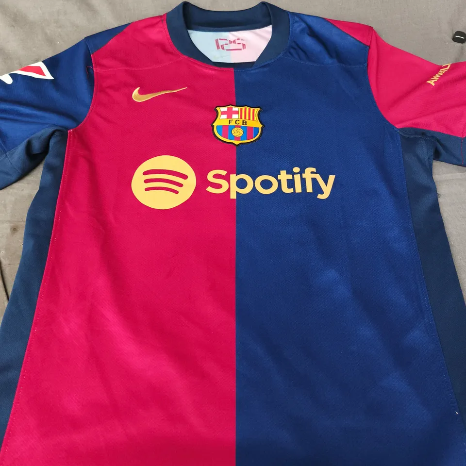 FC BARCELONA LAMINE YAMAL 19 JERSEY – SIZE S