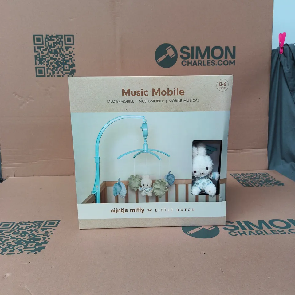 NIJNTJE MIFFY LITTLE DUTCH MUSIC MOBILE 0-6 MONTHS BOXED