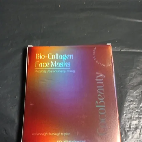 COCO BEAUTY BIO-COLLAGEN FACE MASKS – 4 PACK