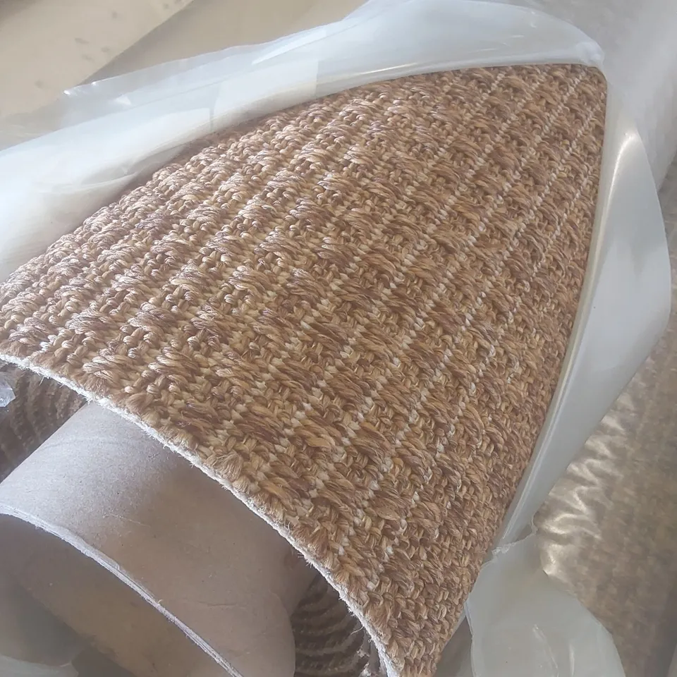 ROLL OF QUALITY EASI SISAL BASKET WEAVE CARPET // SIZE: APPROX 4 X 4.6m