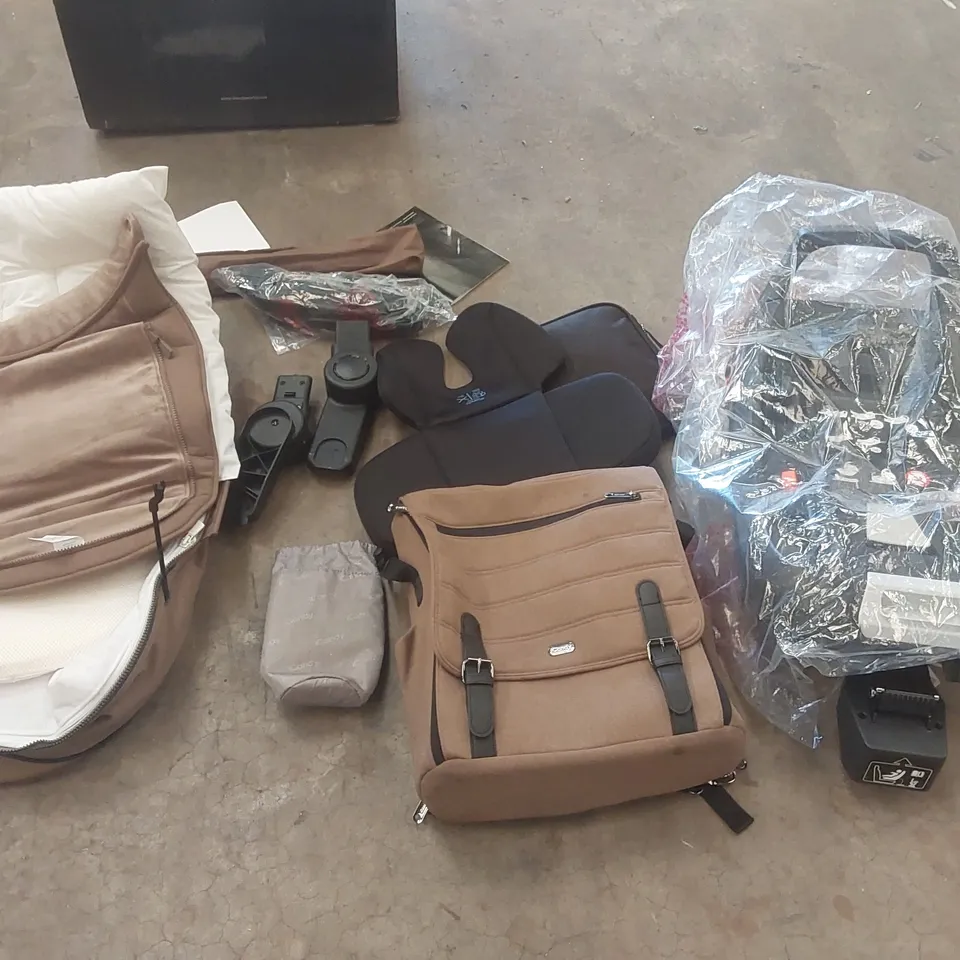 BOX OF ASSORTED ICANDY PRAM PARTS/ACCESSORIES 