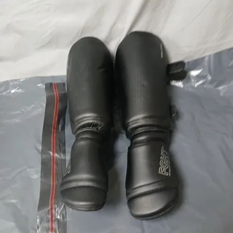 DX3 ERGOFOAM SHIN GUARDS  – SIZE S (PAIR, LEFT & RIGHT)