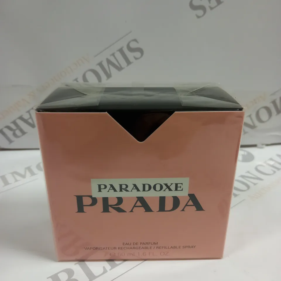 BOXED AND SEALED PRADA PARADOXE EAU DE PARFUM 50ML