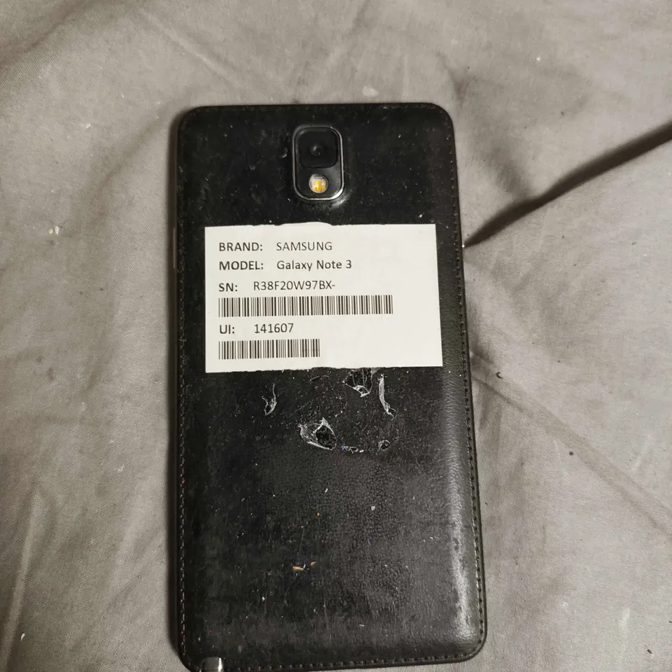 SAMSUNG GALAXY NOTE 3 – BLACK SMARTPHONE