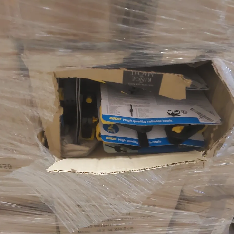 PALLET TO CONTAINING A VERY LARGE QUANTITY OF ASSORTED ITEMS INCLUDING: SCENTED DEHUMIDIFIERS, GLUEING CLAMPS, FLYING INSECT KILLERS, MUG TREES ECT