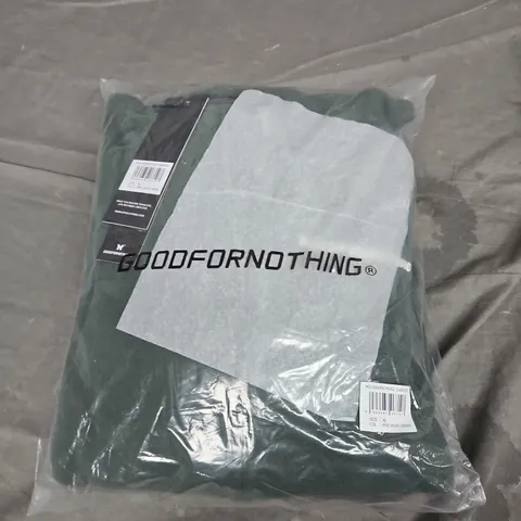 BAGGED GOOD FOR NOTHING ZIPPED HOODIE - SIZE XL