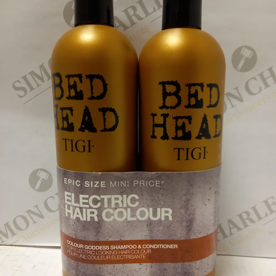 TIGI BED HEAD COLOUR GODDESS SHAMPOO & CONDITIONER (2 X 750ML)