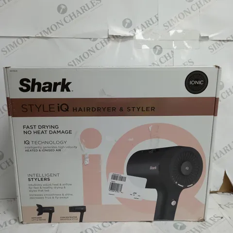 BOXED SHARK HOT AIR STYLER & HAIR DRYER